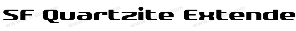 SF Quartzite Extended字体转换